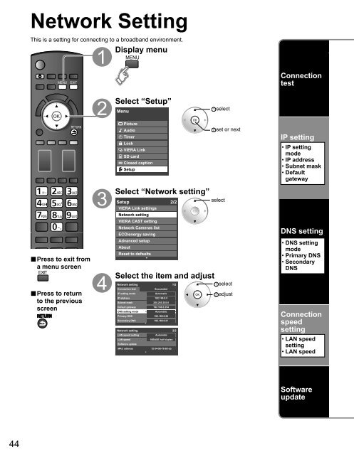 MANUAL DE USUARIO TC-P58V10X(es) - Panasonic