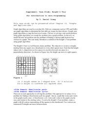 Supplement: Case Study: Knight's Tour For Introduction to Java ...