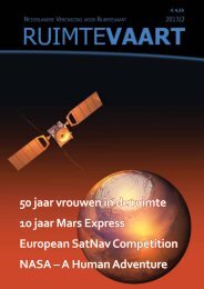 pdf (4.2 Mb) - Nederlandse Vereniging voor Ruimtevaart