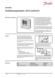 Sparen Sie Zeit und Geld Servicehandbuch Danfoss Burner ...