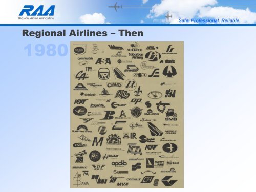 speech - Regional Airline Association