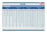 TUBEX cenik cervenec 2009.indd - Genova Bohemia sro