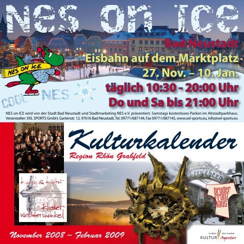 Bad Neustadt Eisbahn auf dem Marktplatz 27. Nov. – 10. Jan. täglich ...