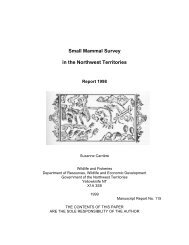 Small Mammal Surveys - Environment and Natural Resources ...