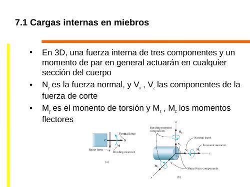 Fuerzas internas