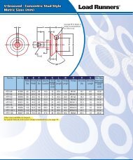 Metric V-Grooved Stud - TEA Machine Components Inc.