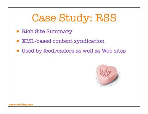 Service Oriented Architecture Slides - Phil Windley's Technometria