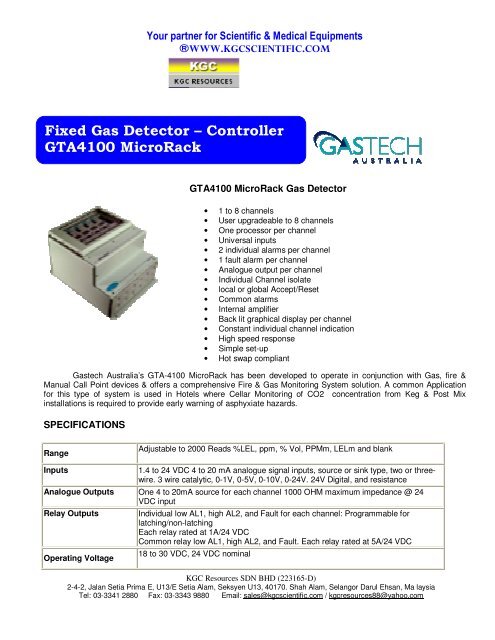 Portable Single Gas Detector ToxiPro & Toxi Ltd - KGC Resources ...