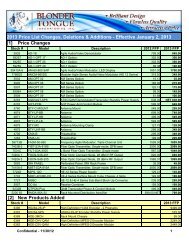 2013 Price List Changes, Deletions & Additions - Effective January 2 ...