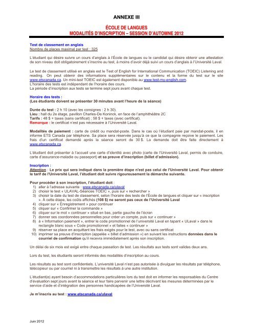 Document d'accueil - FacultÃ© de mÃ©decine - UniversitÃ© Laval