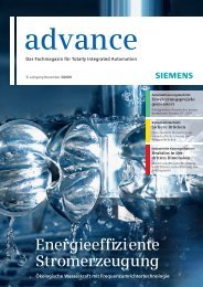 Download advance 03/2009 - Siemens