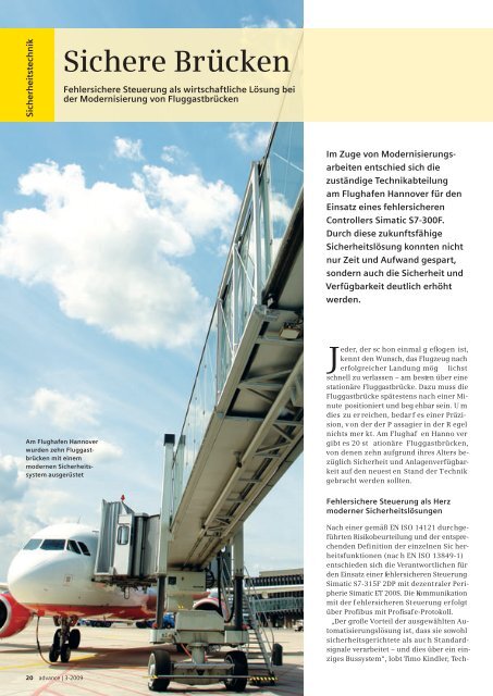 Download advance 03/2009 - Siemens