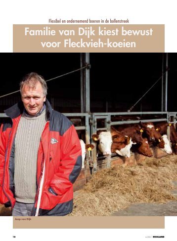 Familie van Dijk kiest bewust voor Fleckvieh-koeien - Vwg.net