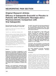 Efficacy of Gabapentin Enacarbil vs Placebo in Patients with ...