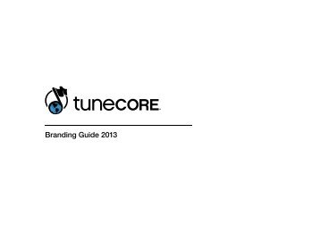Branding guidelines - TuneCore