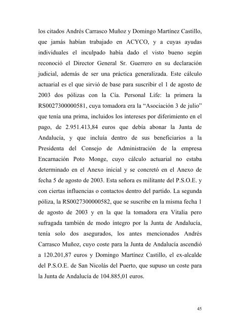 Auto de prisión de Antonio Fernández (Pdf)