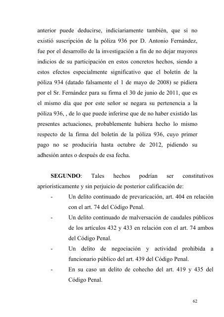 Auto de prisión de Antonio Fernández (Pdf)