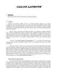 I â OBJETIVO: Determinar el calor latente de vaporizaciÃ³n y de ...