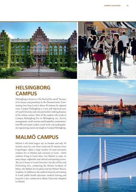 Since 1666 - lund university | sweden international