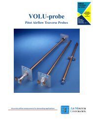 VOLU-probe 8-04 Web - Air Monitor Corporation