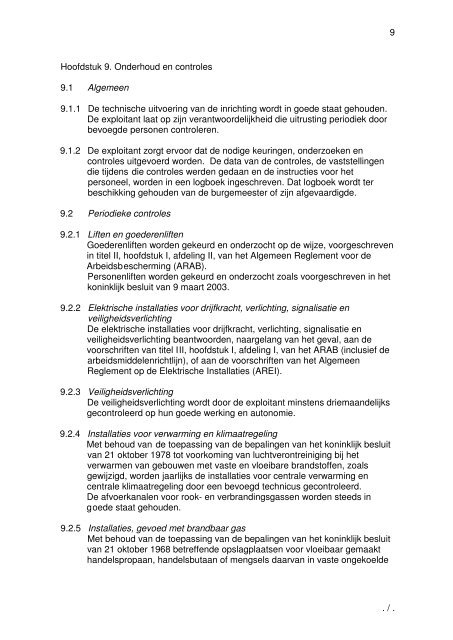 Het Vlaamse logiesdecreet voor de categorie ... - Stad Zoutleeuw