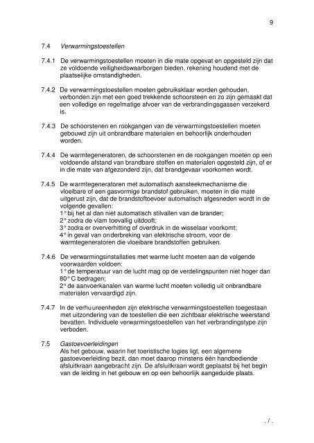 Het Vlaamse logiesdecreet voor de categorie ... - Stad Zoutleeuw