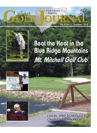 Full PDF Download - Golf Courses in Charlotte, NC