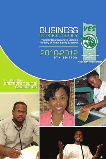 Business Directory - Youth Entrepreneurship Scheme (YES)