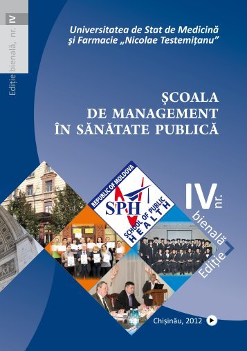 IV - Åcoala de Management Ã®n SÄnÄtate PublicÄ