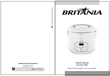 Panela Elétrica de Arroz PA3 - Britânia