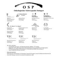 Onkologischer Schwerpunkt Stuttgart e.V.