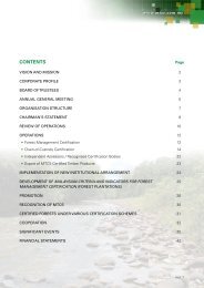 CONTENTS - Malaysian Timber Certification Council