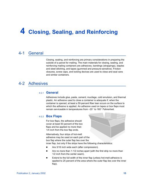 Publication 2 - Packaging for Mailing - Postal Explorer - USPS.com