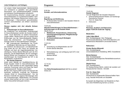 Fachtagung Professionelles Handeln in der Sozialen Arbeit im - DVSG