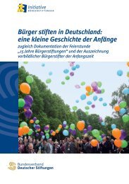 zum Download (pdf; 4.0 MB) - Initiative Bürgerstiftungen