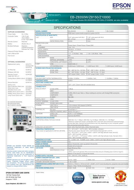 Epson EB-Z10000