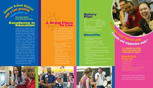 Recruiting Brochure - Sumner School District