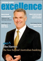 John Harries: - Customer Service Institute of Australia