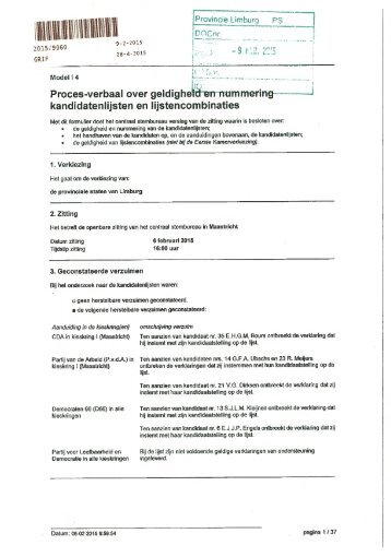 Proces-verbaal-over-geldigheid-en-nummering-kandidatenlijsten-en-lijstencombinaties-proces-verbaal-centraal-stembureau-in-Maastricht-van-06-02-2015-2015-90601