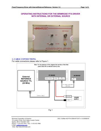 SUMan-AE-FFA-OEM-INT.. - Brimrose Corporation of America