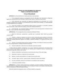 CÃ³digo de Procedimientos Penales - H. Congreso del Estado de ...