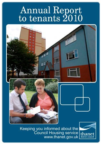 Download a copy of the Tenants Annual Report - Thanet District ...