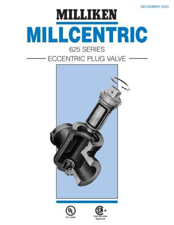 Milliken 625 Eccentric Plug Valve - PEC-KC.com