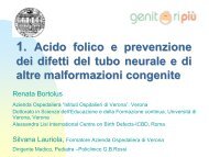 Relazione Dott.ssa Lauriola: Acido Folico - Azienda Ospedaliera ...