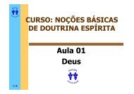 Aula 01 - Deus - Centro EspÃ­rita