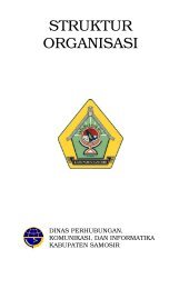 struktur organisasi.pdf - Pemerintah Kabupaten Samosir