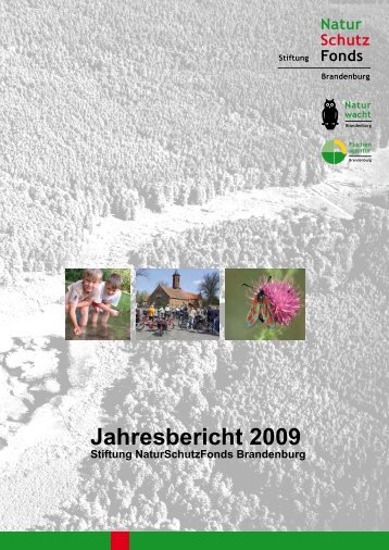 Jahresabschluss 2009 - NaturSchutzFonds Brandenburg