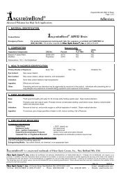 MSDS - AngstromBondÂ® 9112 Resin - Fiber Optic Center, Inc.