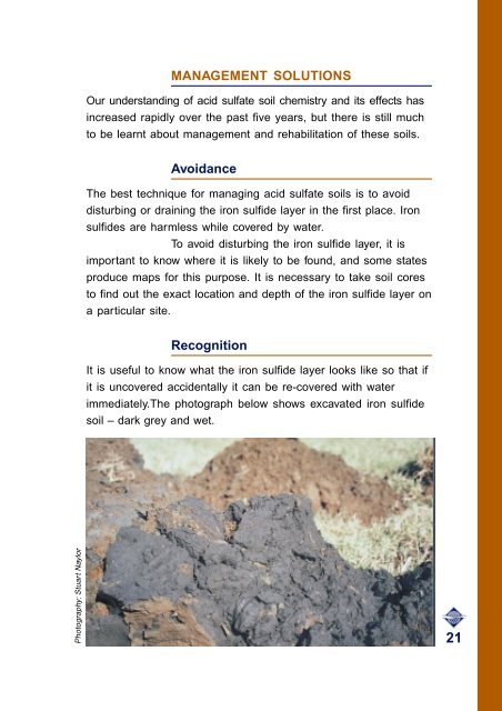 acid sulphate soils - Community Over Mining