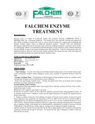 FALCHEM ENZYME TREATMENT